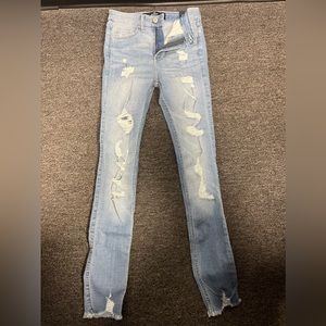 Hollister Jeans High Wise Super Skinny 0R W24 L30